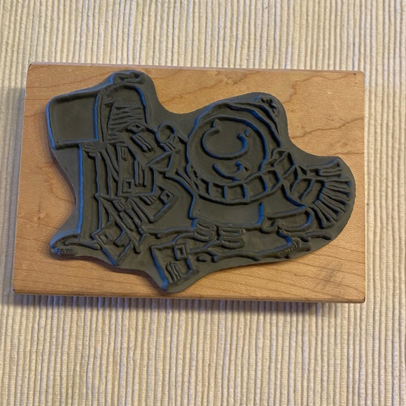 Stampendous “Ziggy - Special Delivery ” Christmas Stamp - Picture 2 of 7